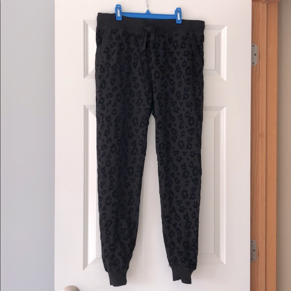 PINK Victoria Secret Animal Print Joggers